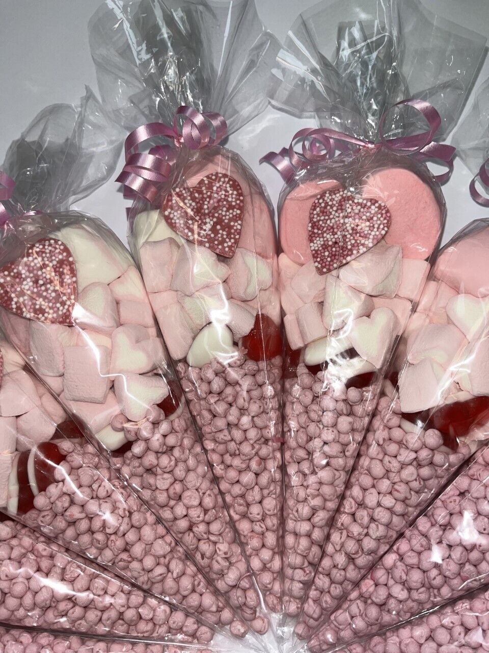 Large made to order sweet co es Filled Sweet Cones Party Bag Favour Baby Shower