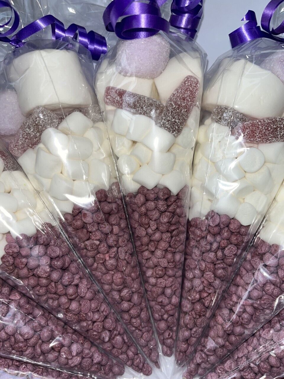 Large made to order sweet co es Filled Sweet Cones Party Bag Favour Baby Shower