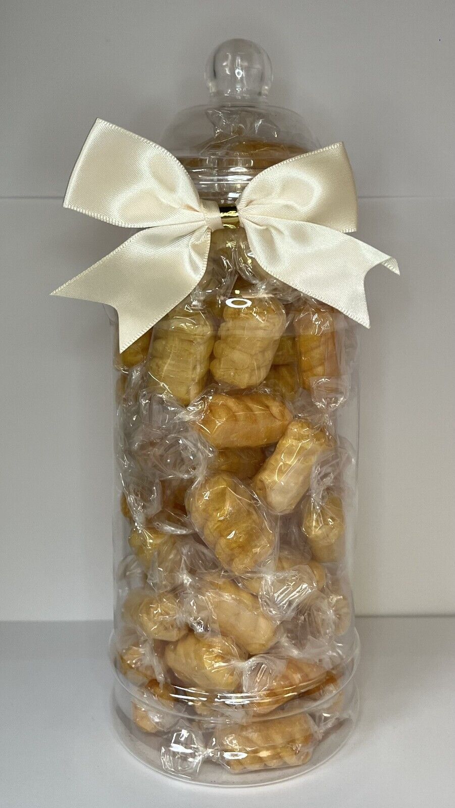 Traditional Sweet Peanuts Candy Cart Buffet Victorian Jar Gift Present