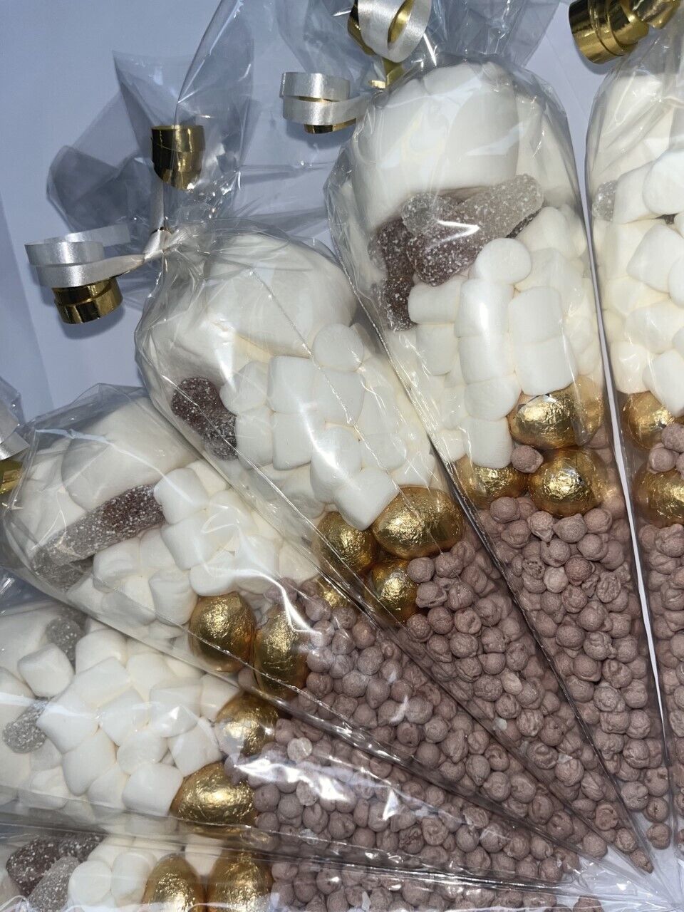 Large made to order sweet co es Filled Sweet Cones Party Bag Favour Baby Shower