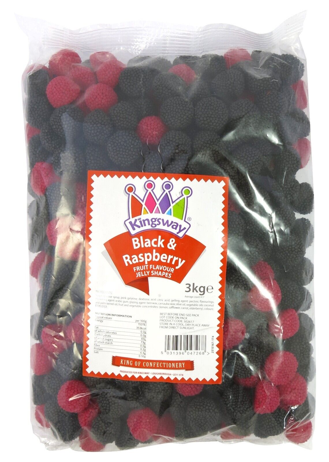 Kingsway Blackberry Raspberry Gums Sweets Jelly Candy Cart Buffet Pick N Mix