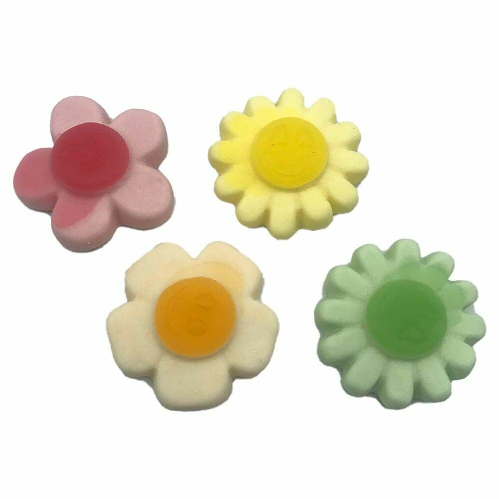 Easter Pick N Mix Flowers Sweets Gummy  Candy Cart Buffet Cake Decorations