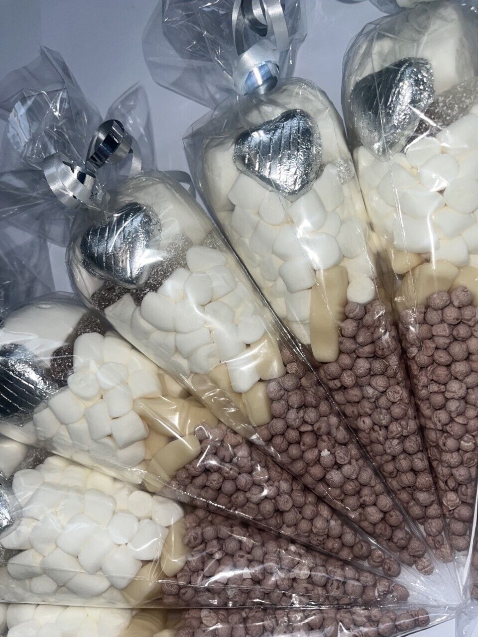 Large made to order sweet co es Filled Sweet Cones Party Bag Favour Baby Shower