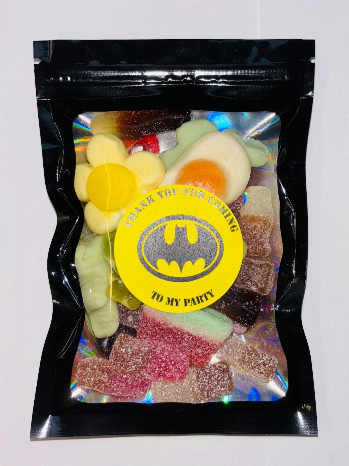 Super Hero Superheroes Themed Birthday Party Kids Sweet Pouch Party Bags Candy