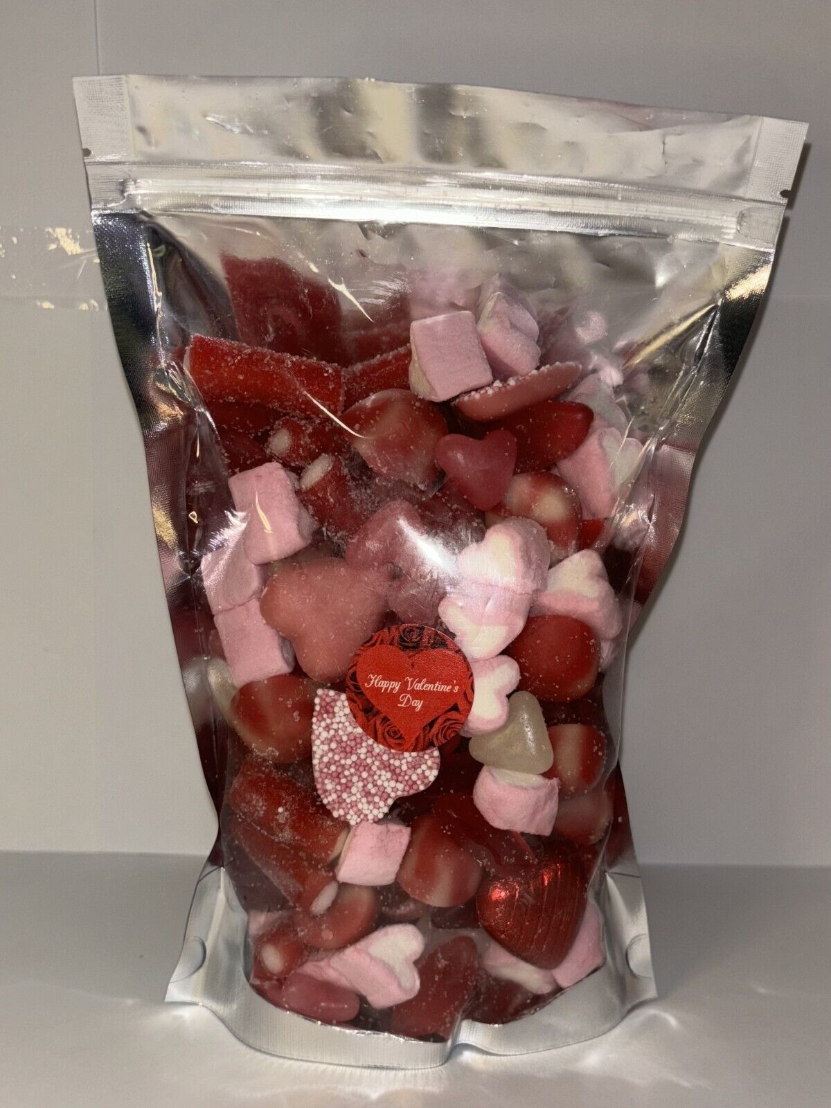 Valentines Day Filled Pick N Mix Sweet Victorian Jar Gift Personalised Present