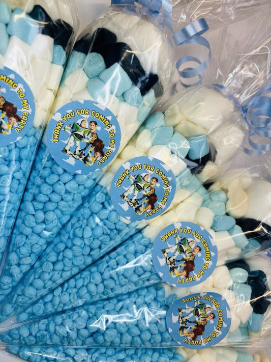 Toy Story Buzz Woody Inspired Themed Birthday Party Kids Sweet Cones Bags Candy