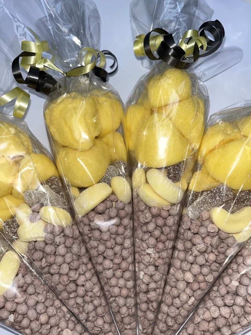 Large made to order sweet co es Filled Sweet Cones Party Bag Favour Baby Shower