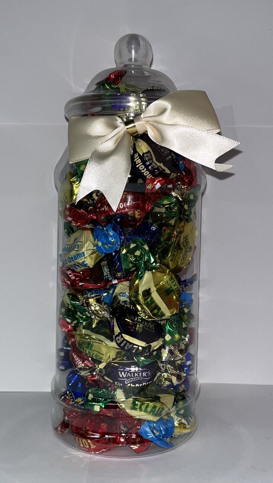 Traditional Walkers Toffee Sweet Candy Cart Buffet Victorian Jar Gift Present