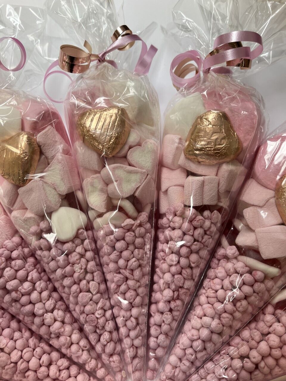 Large made to order sweet co es Filled Sweet Cones Party Bag Favour Baby Shower