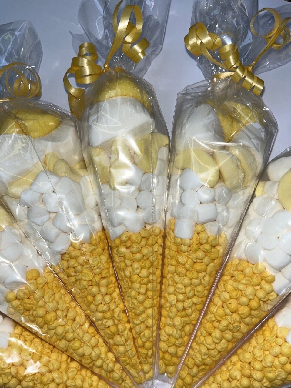 Large made to order sweet co es Filled Sweet Cones Party Bag Favour Baby Shower