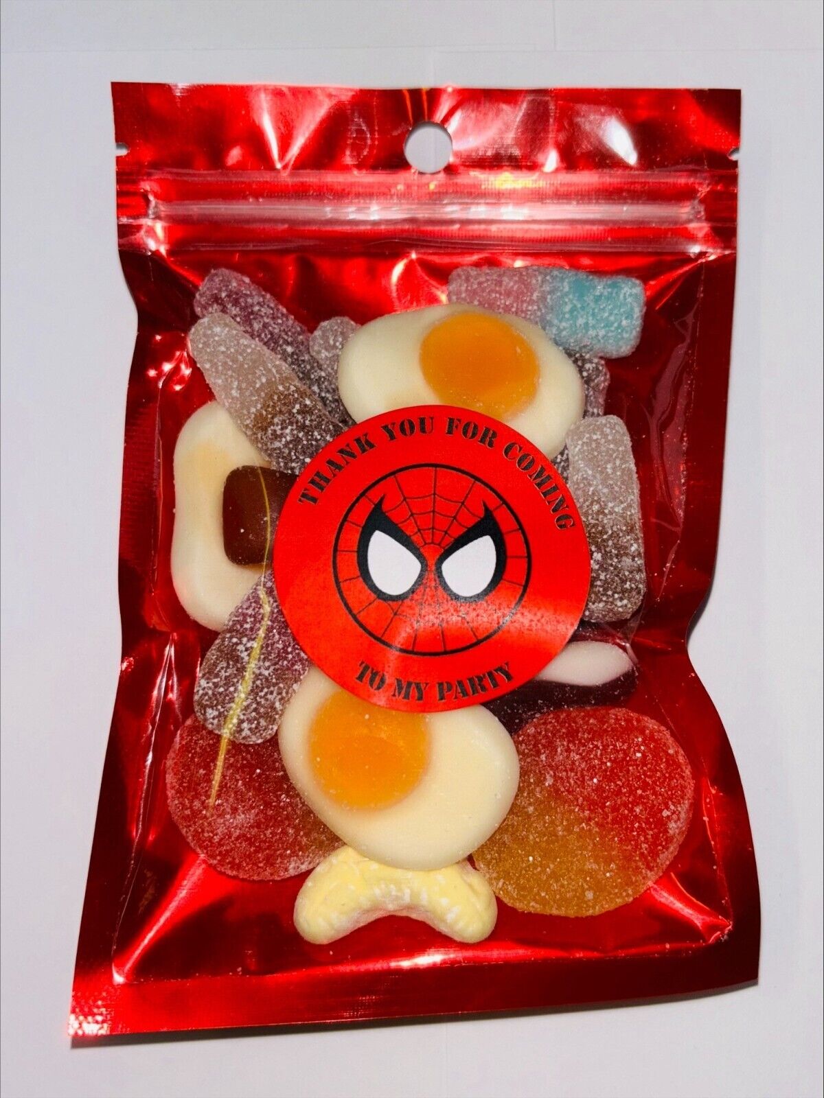 Super Hero Superheroes Themed Birthday Party Kids Sweet Pouch Party Bags Candy