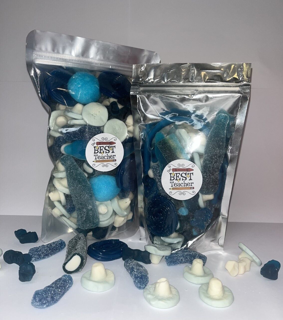 Best Teacher School Pick N Mix Gummy Sweets Pouch Gift Hamper Sweet Present