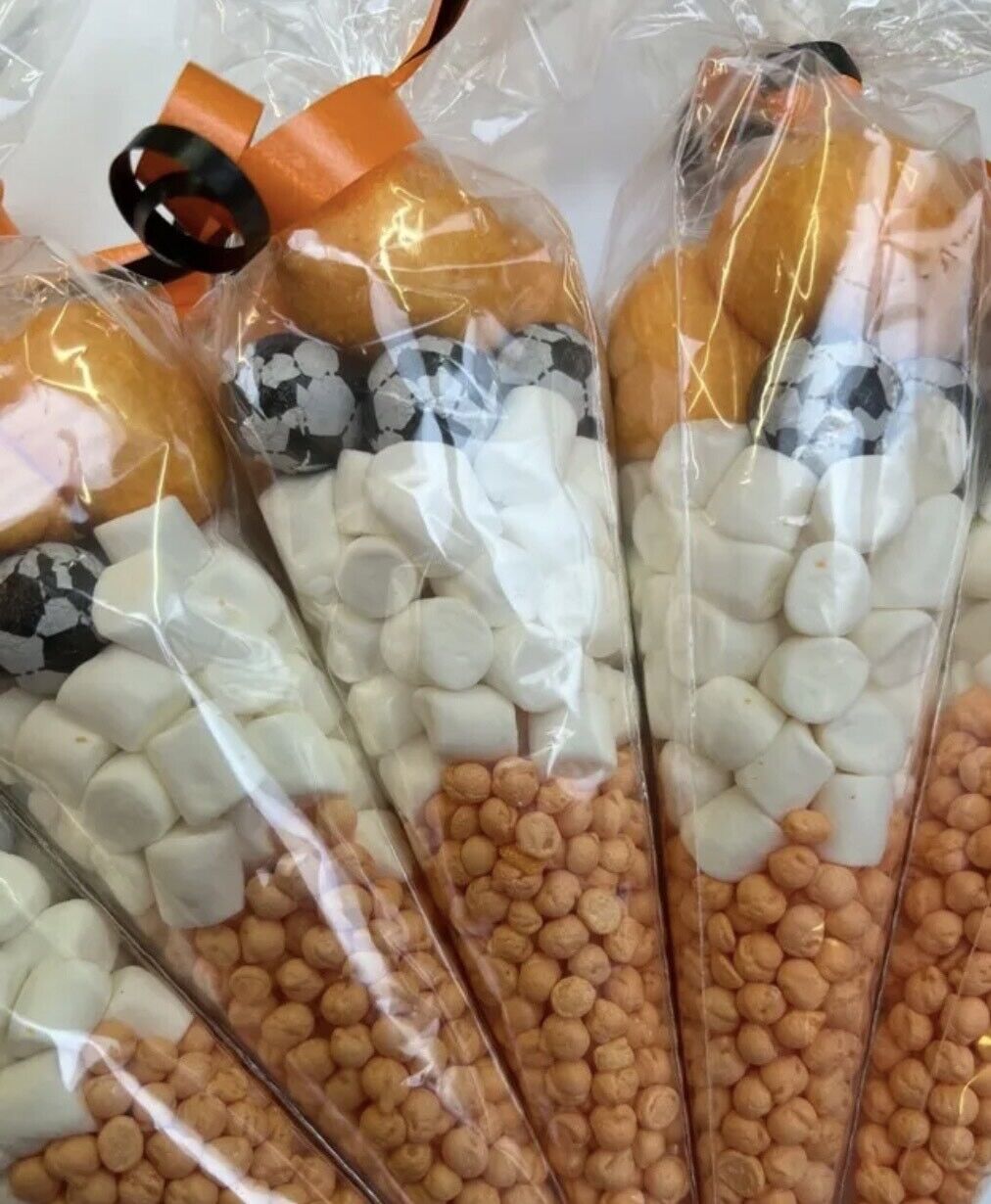 Football sweet  cones