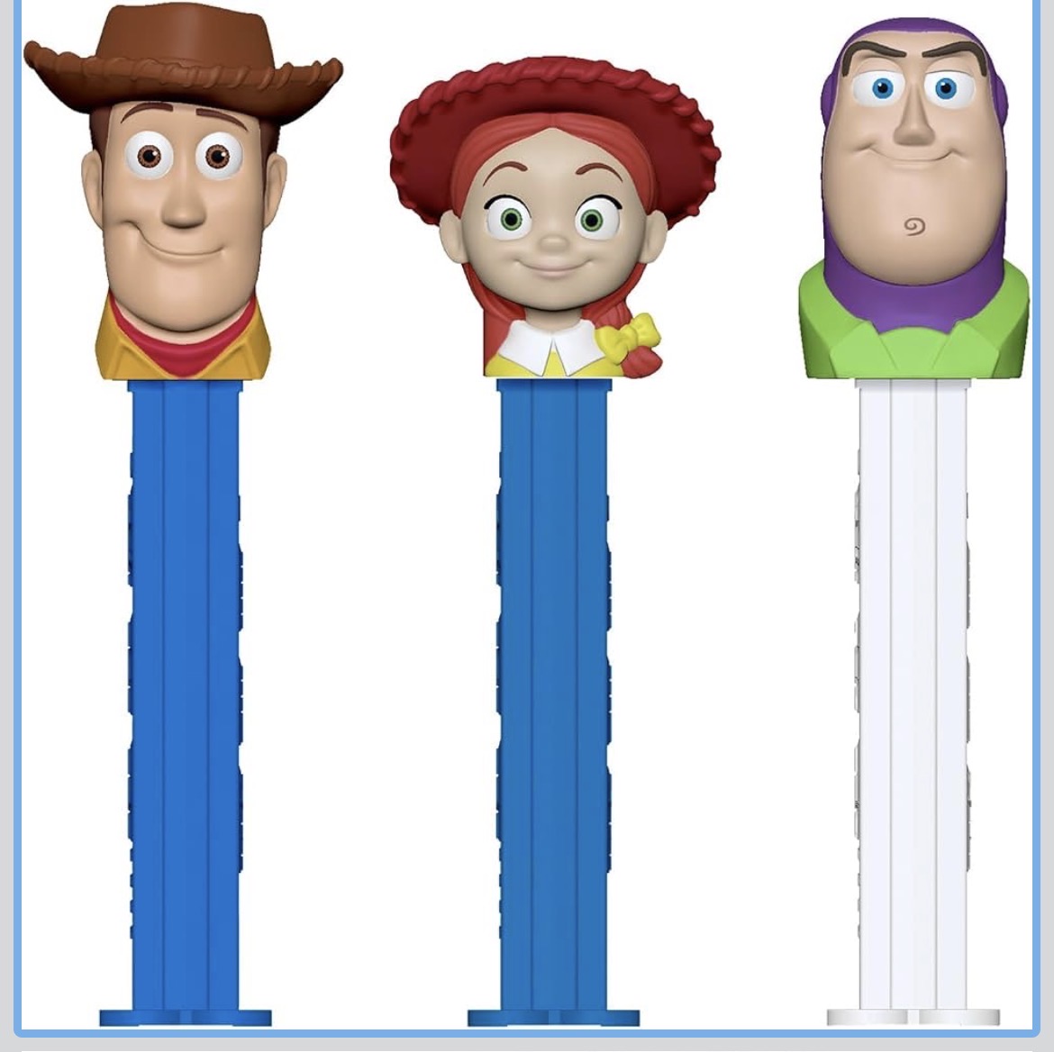 Toy Story pez with 2 refills
