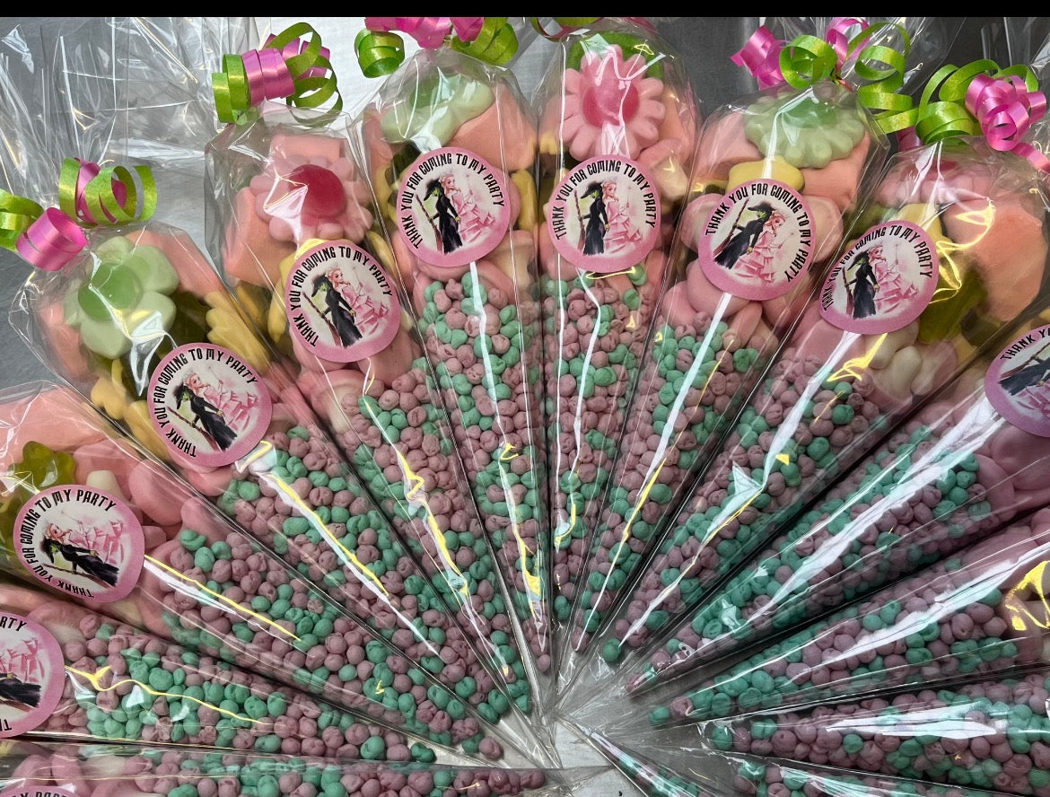 Wicked sweet cones great for party bags