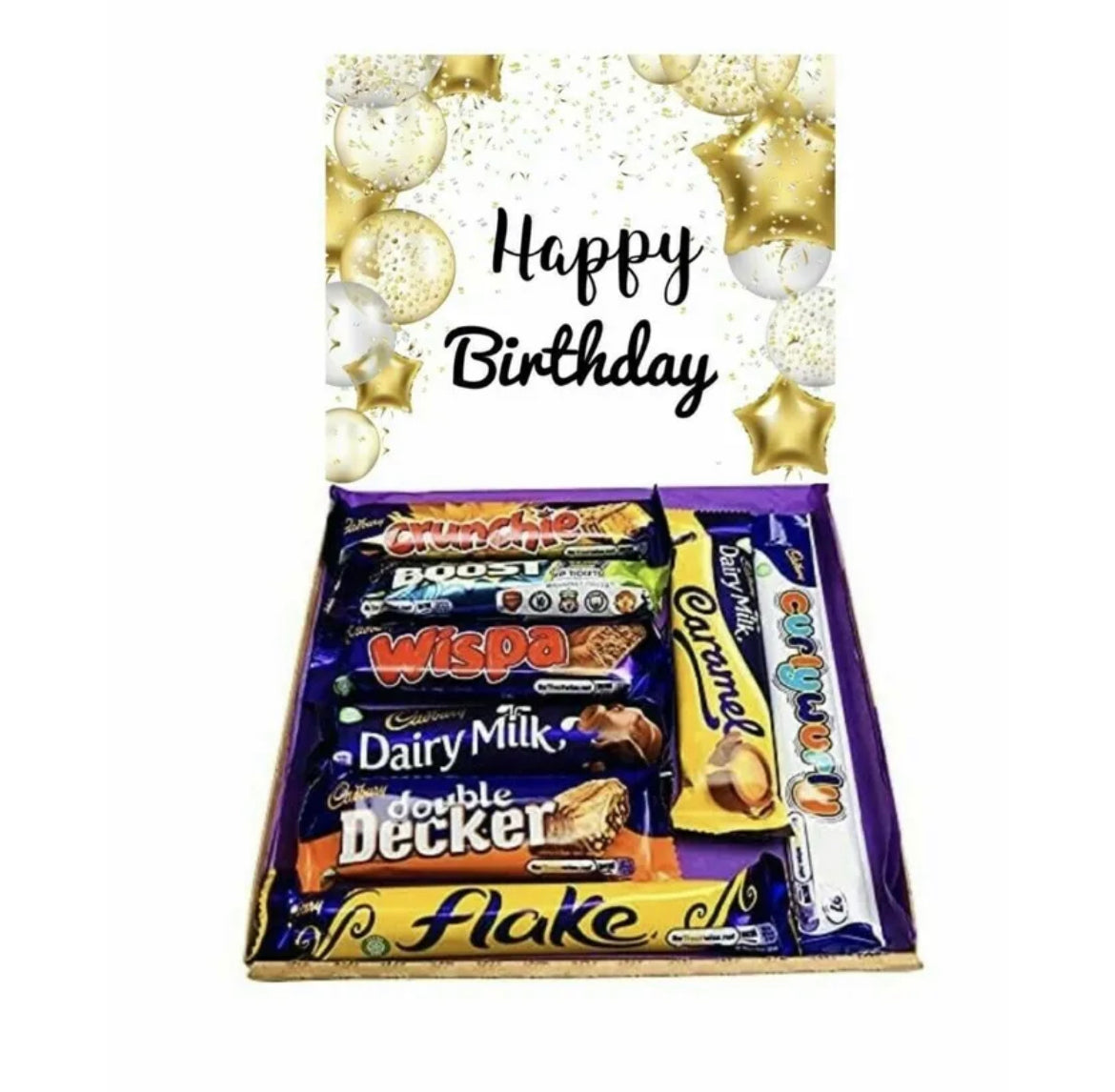 Happy Birthday Cadburys Full size Bars  Sweet Box Gift??