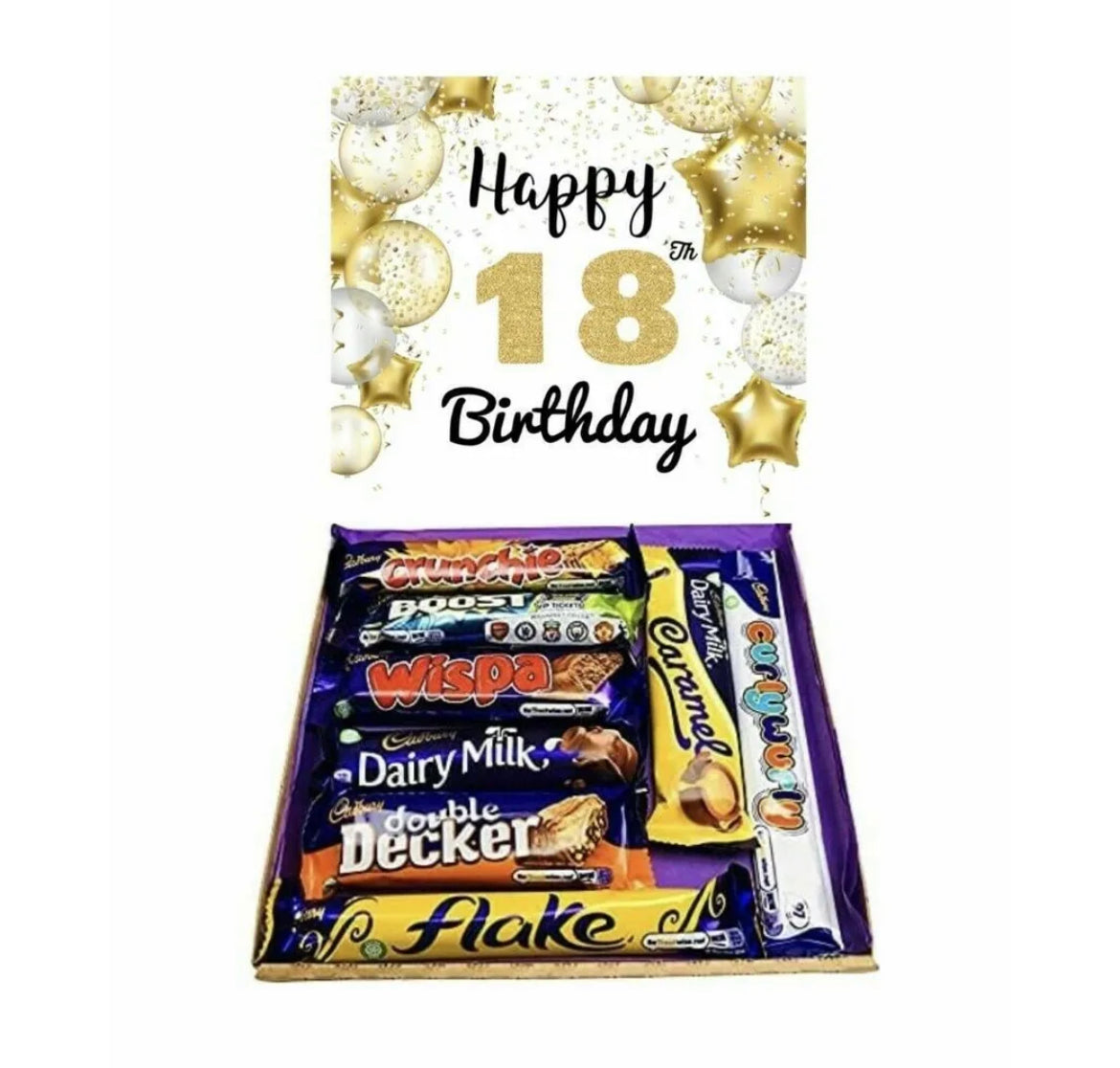 Happy Birthday Cadburys Full size Bars  Sweet Box Gift??