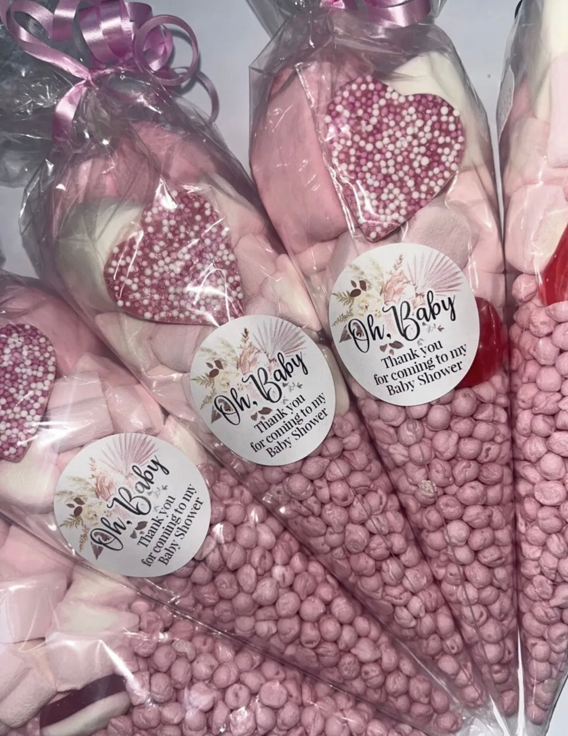 Baby Shower Sweet Cones oh Baby