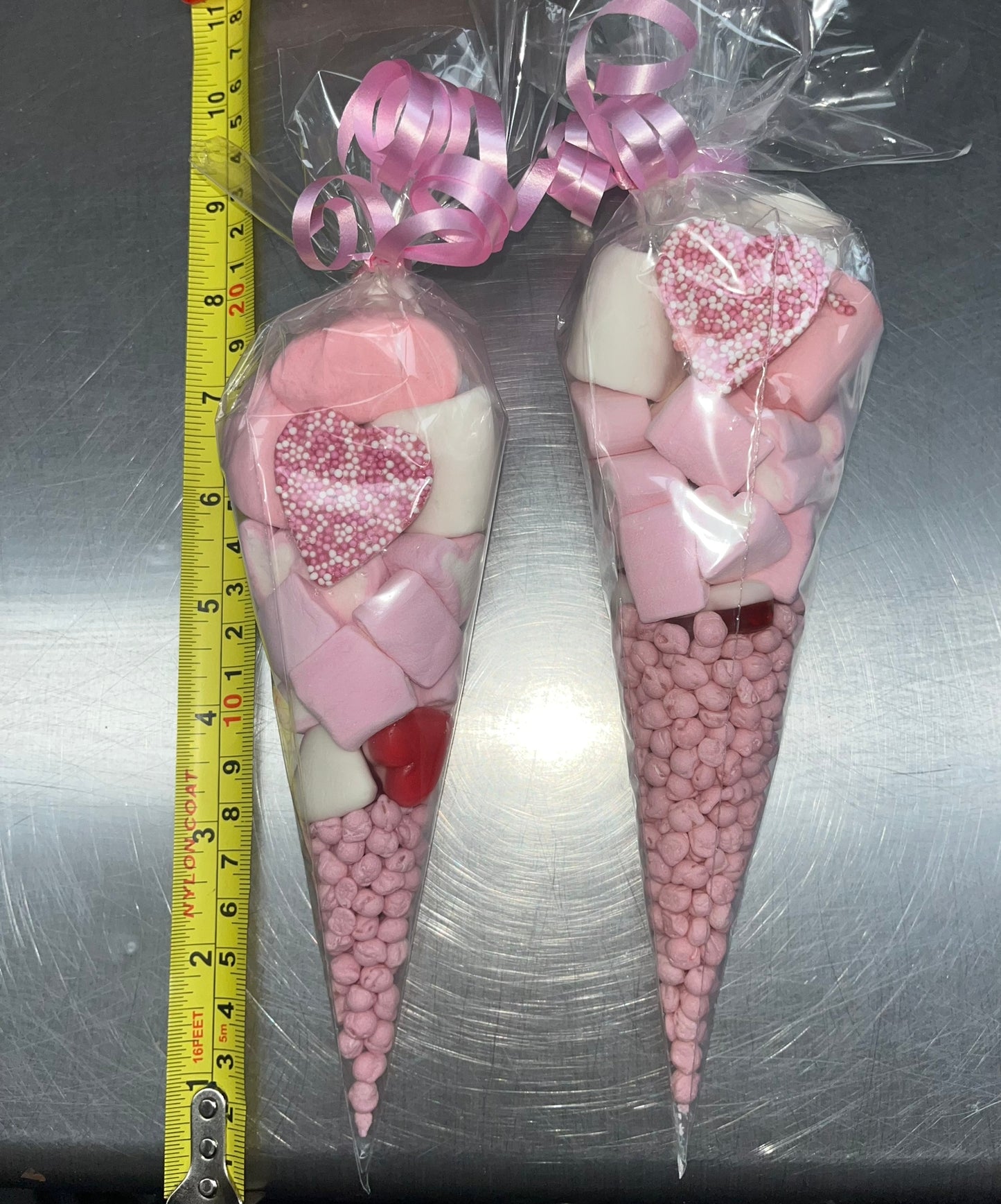 Filled Birthday Inspired Themed Characters Party Kids Sweet Cones Party Bags Candy  Chocolate Girl Boy Big / Small Gaming blue / Small