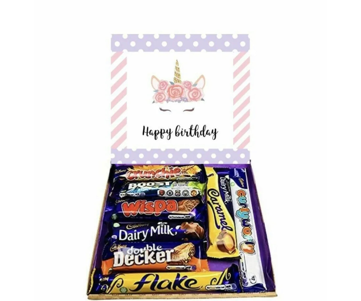 Happy Birthday Cadburys Full size Bars  Sweet Box Gift??