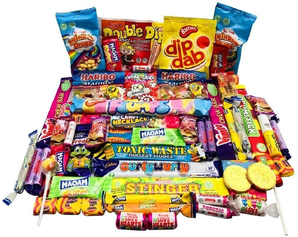 Retro Back To School Sweets Box Pick N Mix The Ultimate Selection Gift