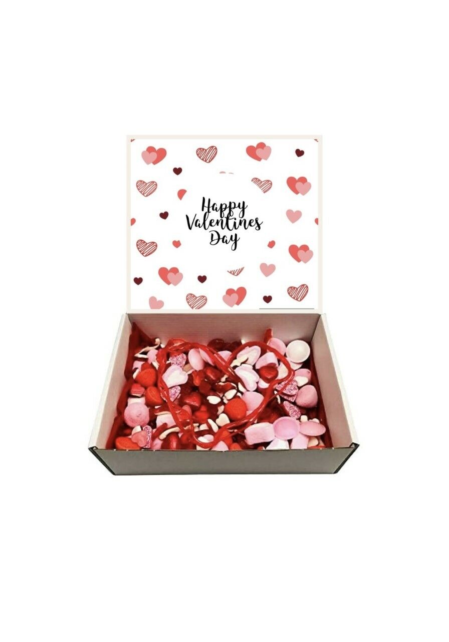 Happy Valentines Day Gift Pick n Mix 1kg Sweets Selection Box Sweet Hamper ?